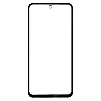 Replacement Front Glass For Vivo Y200t Black By - Maxbhi Com