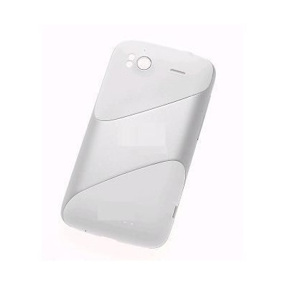 Back Cover for HTC Sensation - White & Silver