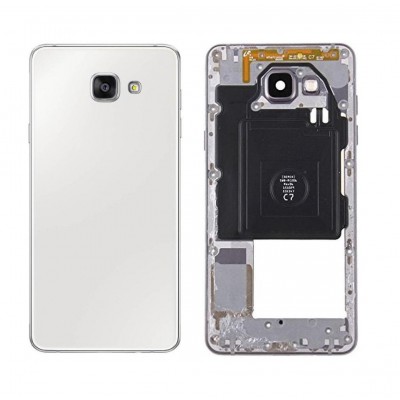 Full Body Housing For Samsung Galaxy A7 2016 White - Maxbhi Com