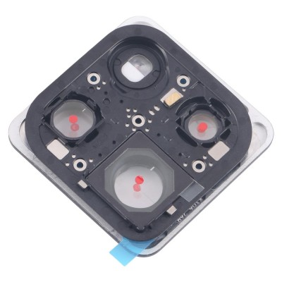 Camera Lens Glass With Frame For Xiaomi 14t Pro Black By - Maxbhi Com