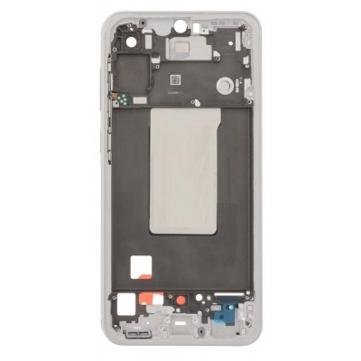 Lcd Frame Middle Chassis For Samsung Galaxy A56 5g White By - Maxbhi Com