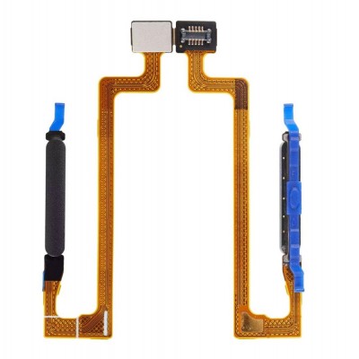 Fingerprint Sensor Flex Cable For Xiaomi Redmi Note 12r Pro Black By - Maxbhi Com
