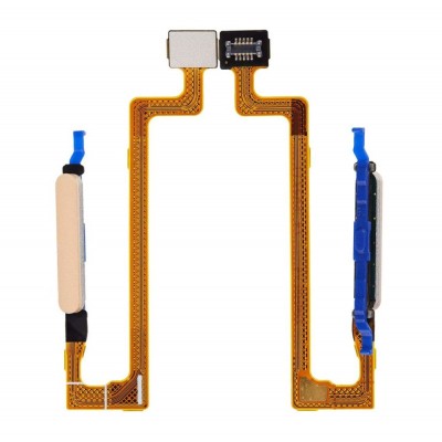 Fingerprint Sensor Flex Cable For Xiaomi Redmi Note 12r Pro Gold By - Maxbhi Com