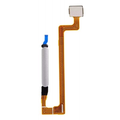 Fingerprint Sensor Flex Cable For Xiaomi Redmi Note 12r Pro White By - Maxbhi Com