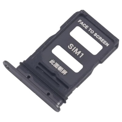 Sim Card Holder Tray For Xiaomi 15 Black - Maxbhi Com