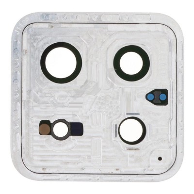 Camera Lens Glass With Frame For Xiaomi 14 White By - Maxbhi Com