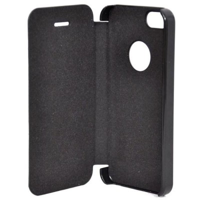 Flip Cover for Gresso Mobile iPhone 4 for Lady - Black