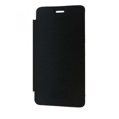 Flip Cover for Intex Aqua Ace - Black