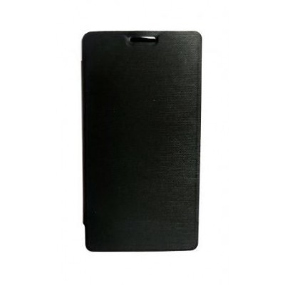 Flip Cover for Intex Aqua Dream 2 - Black
