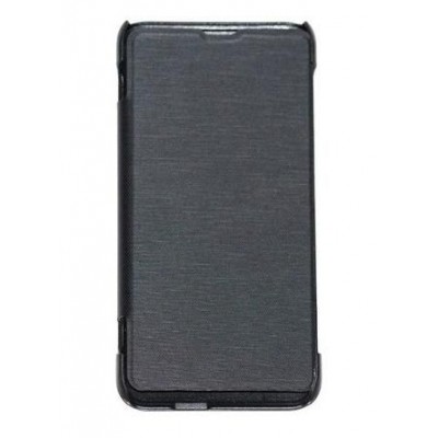 Flip Cover for Intex Aqua Freedom - Black