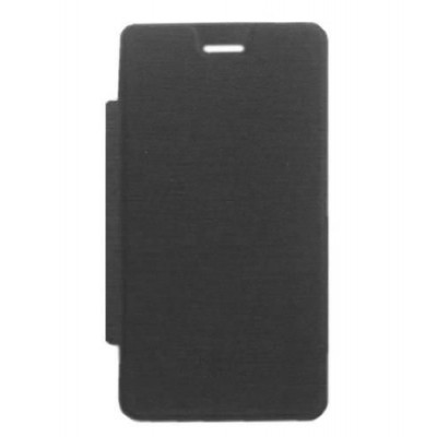 Flip Cover for Intex Aqua Raze - Black