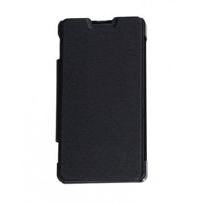 Flip Cover for Intex Cloud N4 - Black
