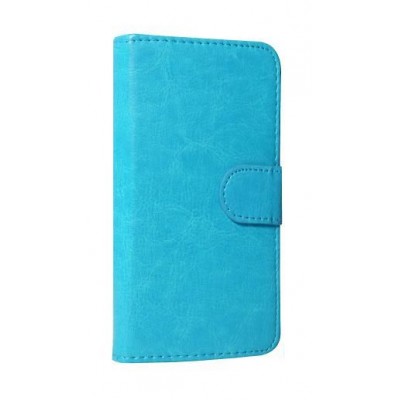 Flip Cover for Karbonn A14 - Blue