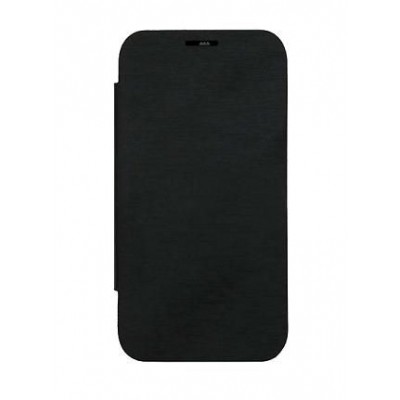 Flip Cover for Karbonn Aura 9 - Black