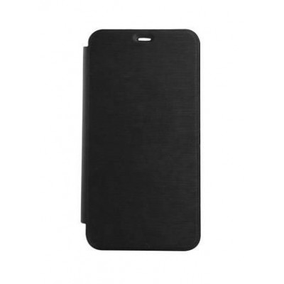 Flip Cover for Karbonn Quattro L50 - Black