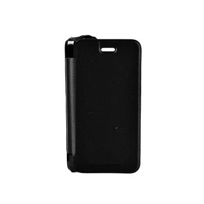 Flip Cover for Lava Iris Atom 2 - Black