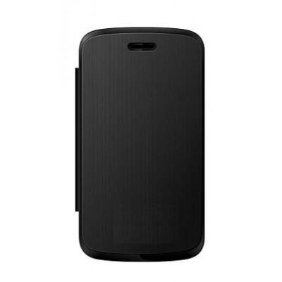 Flip Cover for Panasonic Love T10 - Black