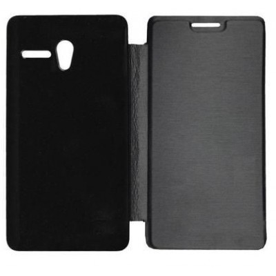 Flip Cover for Panasonic P65 Flash - Black