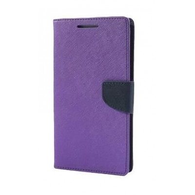 Flip Cover for Samsung Galaxy Core - Black & Purple