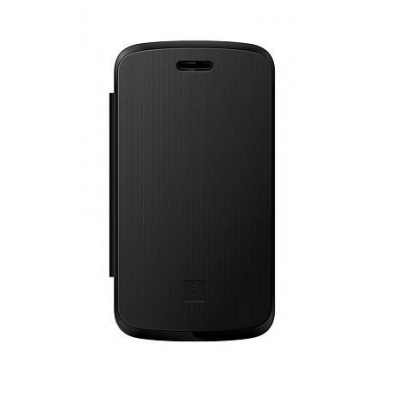 Flip Cover for Samsung Galaxy S4 Mini Plus I9195I - Black