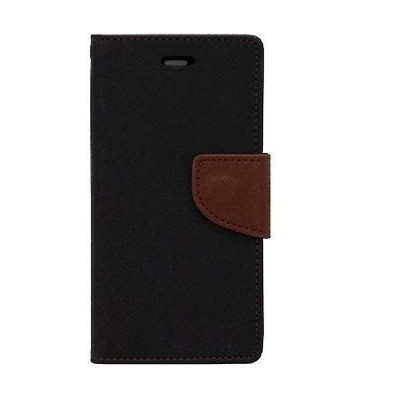 Flip Cover for Spice Mi-550 Pinnacle Stylus - Black