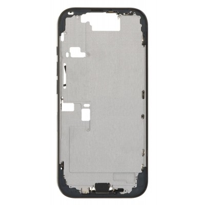 Lcd Frame Middle Chassis For Apple Iphone 16 Pro Black By - Maxbhi Com