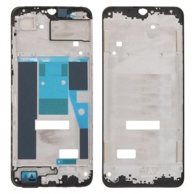 Lcd Frame Middle Chassis For Realme Note 60 Black By - Maxbhi Com