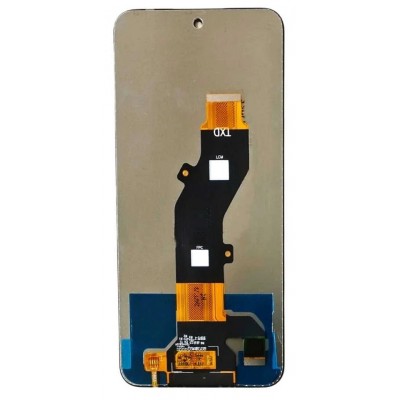 Lcd With Touch Screen For Itel P65 Grey By - Maxbhi Com