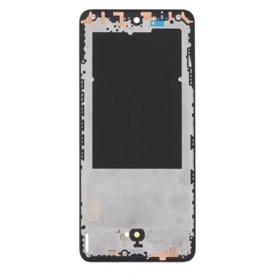 Lcd Frame Middle Chassis For Oppo Reno12 F 5g Black By - Maxbhi Com