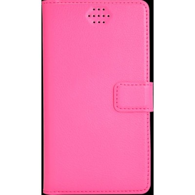 Flip Cover for Adcom Thunder A-350i - Pink