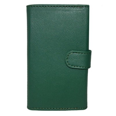 Flip Cover for Adcom Thunder Kit Kat A47 - Green