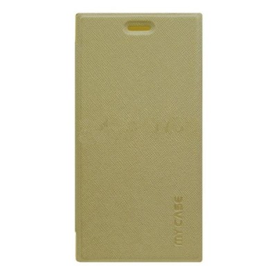 Flip Cover for Blackberry Leap - Gold