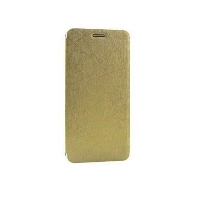 Flip Cover for Celkon Signature Two A500 - Golden