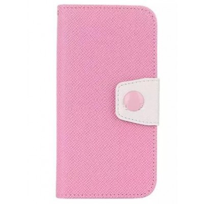 Flip Cover for Celkon Win 400 - Pink