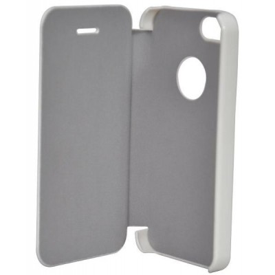 Flip Cover for Gresso Mobile iPhone 4 for Lady - Grey