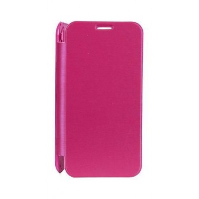 Flip Cover for Karbonn A14 - Pink