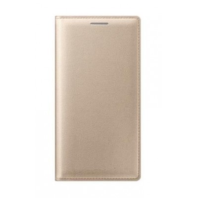Flip Cover for Samsung Galaxy A3 2016 - Gold
