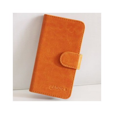 Flip Cover for Sharp Aquos Phone SH930W - Brown