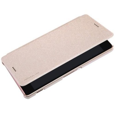 Flip Cover for Sony Xperia Z3+ - Gold