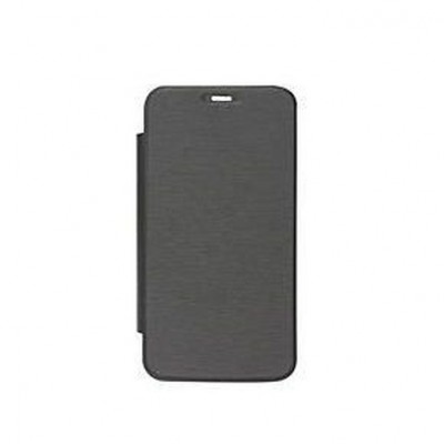 Flip Cover For Lava Iris Atom 3 Grey - Maxbhi Com