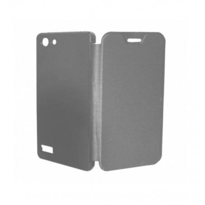 Flip Cover For Oppo Neo 7 Grey - Maxbhi Com