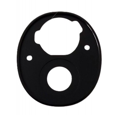 Camera Lens Glass With Frame For Doogee T20 Ultra Black By - Maxbhi Com