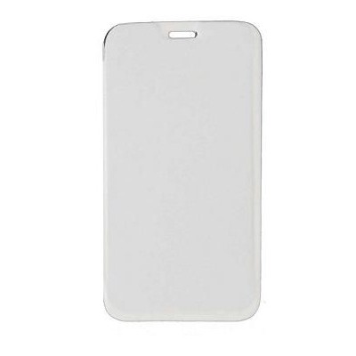 Flip Cover for Intex Aqua Turbo 4G - White