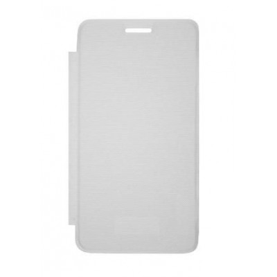 Flip Cover for Intex Cloud Champ - White