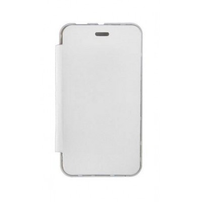 Flip Cover for Karbonn A11 Plus - White