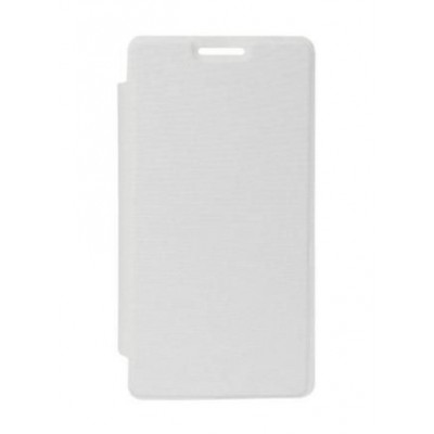Flip Cover for Karbonn Titanium Mach Five - White