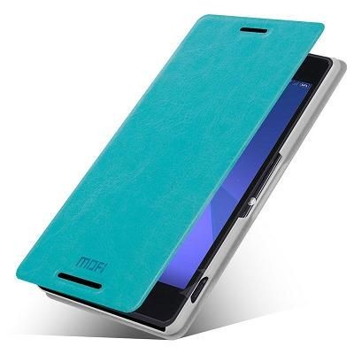 Flip Cover for Sony Xperia Z3+ Black - Turquoise