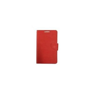 Flip Cover for Spice Mi-350n - Red