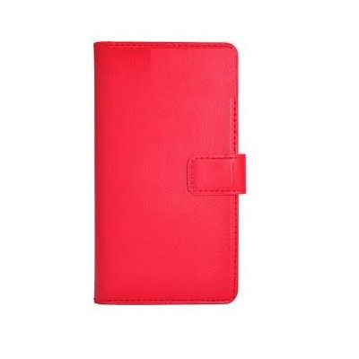 Flip Cover for Spice Mi-437 Stellar Nhance 2 - Red
