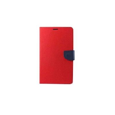 Flip Cover for Spice Mi-504 Smart Flo Mettle 5X - Red